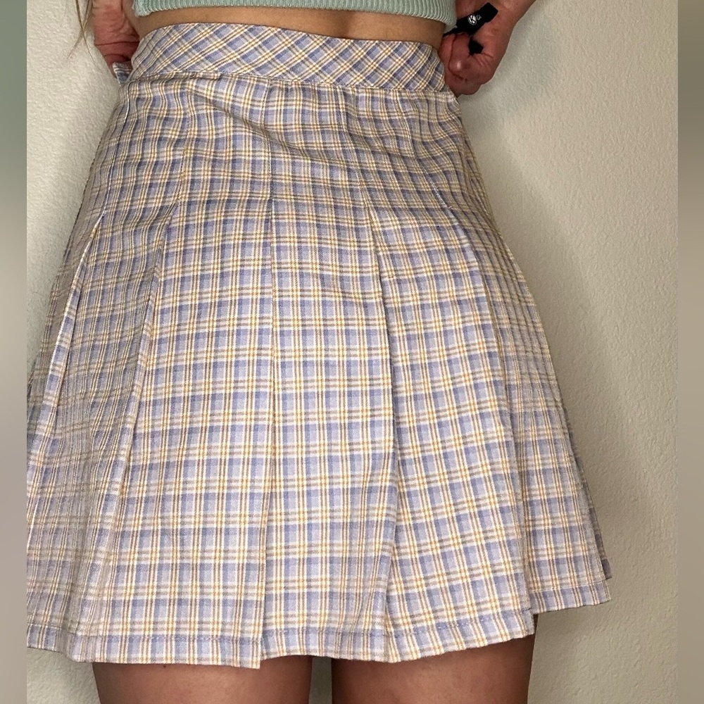 School girl Plaid Skirt - Great for Spring!